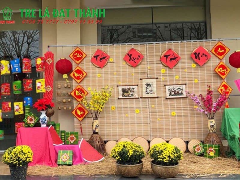 Thúng Trang Trí Tết